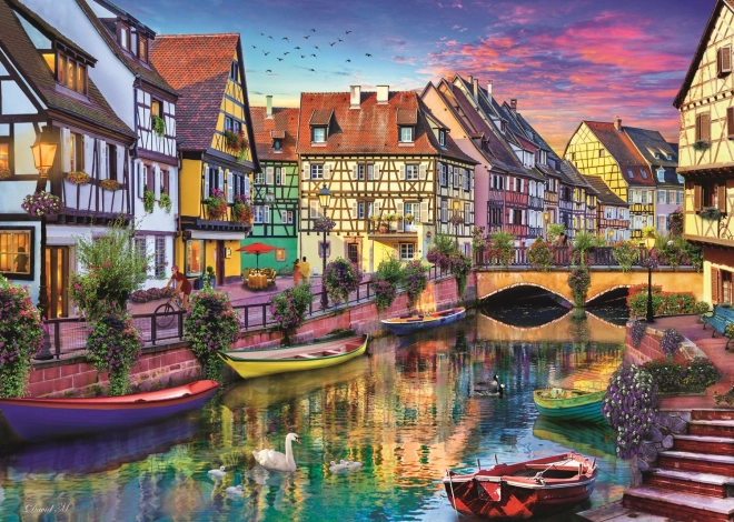 Puslespil 2000 brikker Colmar Frankrig