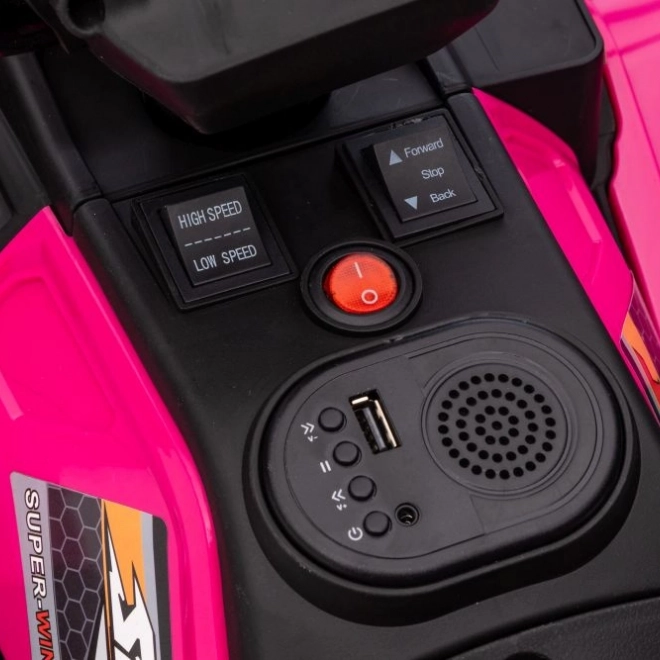 Elektrisk børne-ATV JC915 – Lyserød