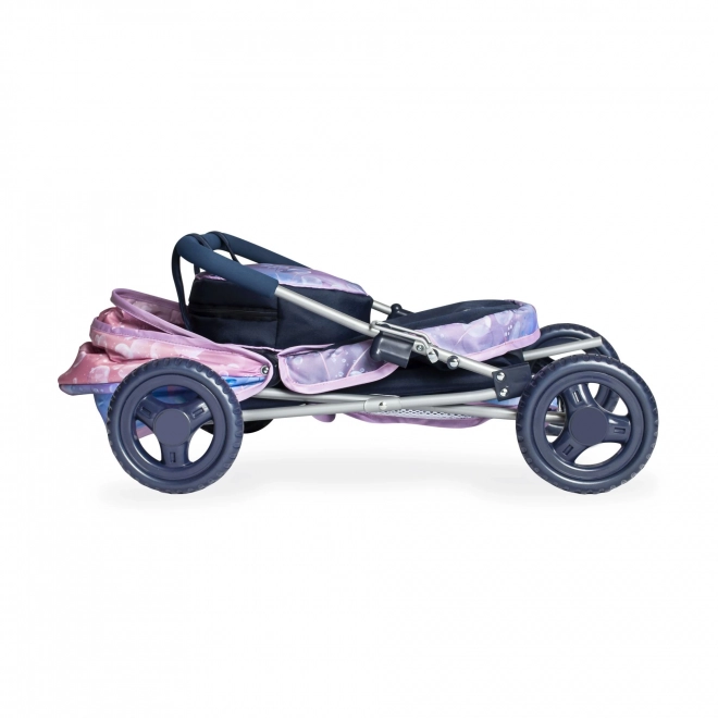 DeCuevas 85076 Foldbar dukkevogn med parasol og taske Magic Bubble 2024 - 60 cm