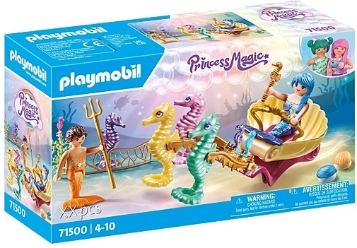 Figursæt Princess Magic – Undervandsbeboere med vogn trukket af søheste