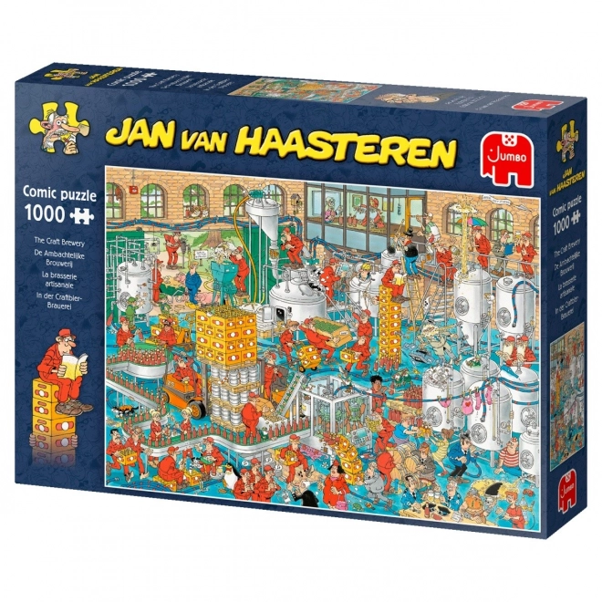 Puslespil Håndværksbryggeri 1000 brikker af Jan van Haasteren