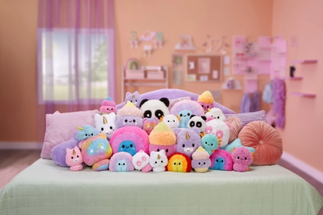 Stor Fluffie Stuffiez Bamse - Regnbue