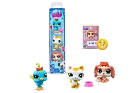 Littlest Pet Shop figurer 3 stykker