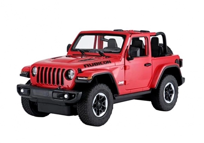 Auto R/C Jeep Wrangler Rubicon 1:14 Rastar – Rød