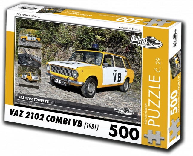 Puslespil Retro-biler VAZ 2102 Combi VB 500 brikker