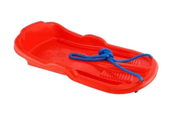 Plastik Slæder med Snor til Vinter Sjov