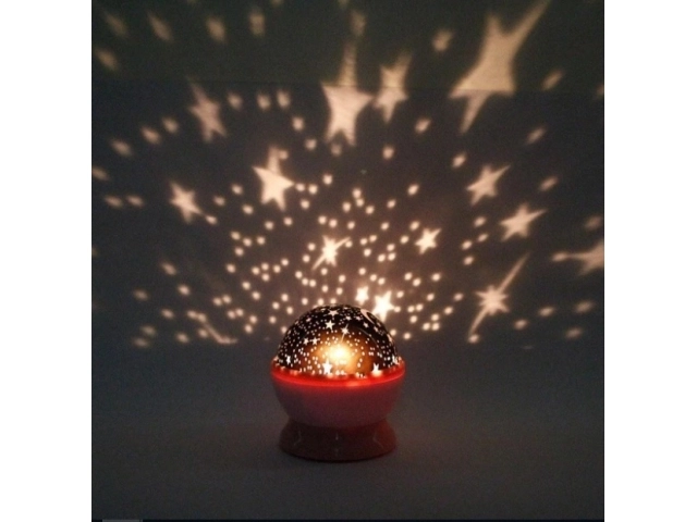 Stjernenatlampe – Hvid