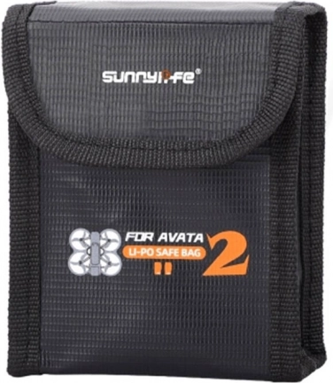 Sunnylife taske til 2 batterier til DJI Avata 2