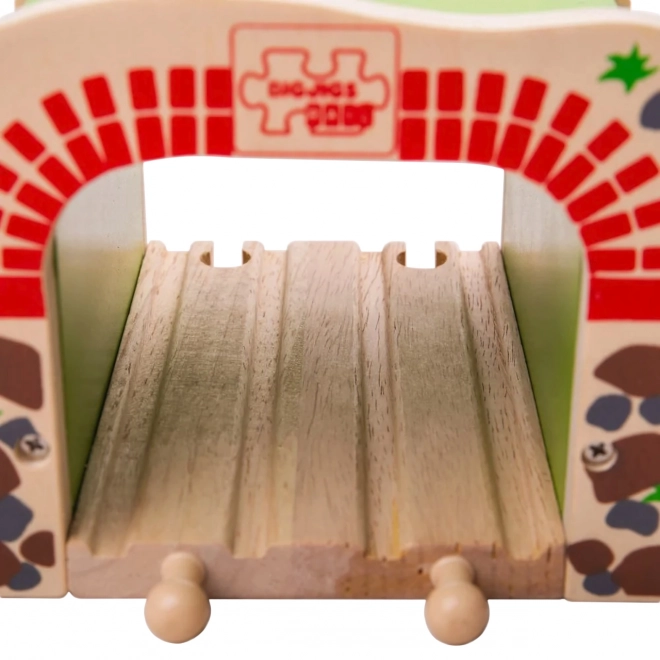 Bigjigs Rail Dobbelt jernbanetunnel