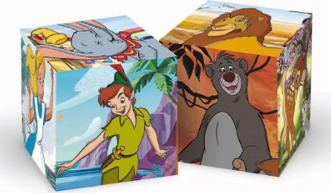 CLEMENTONI Billedklodser Disney klassiker, 6 klodser