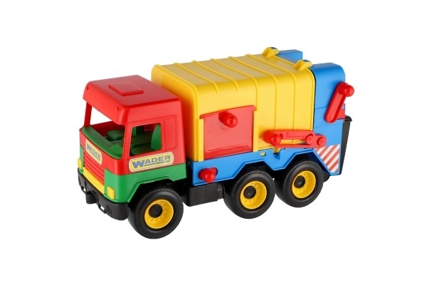 Plast skraldebil Middle Truck Wader