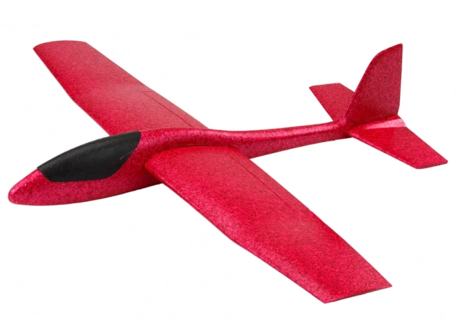 Stor rød styropor glidefly 68 cm