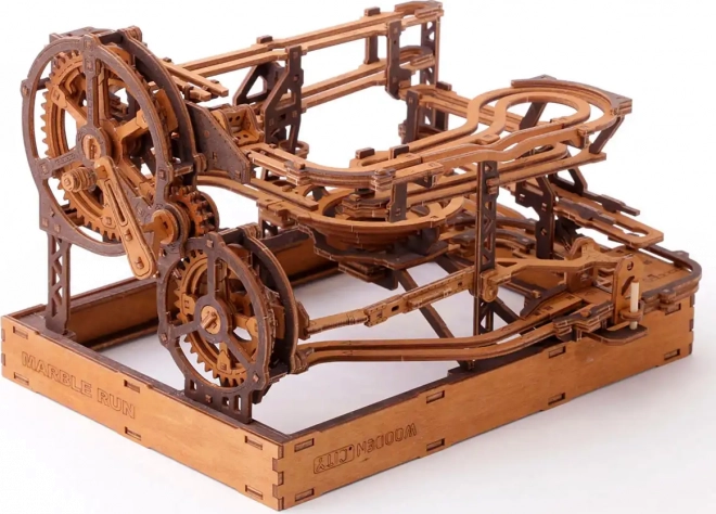 WOODEN CITY 3D træpuslespil Kuglebane 265 dele