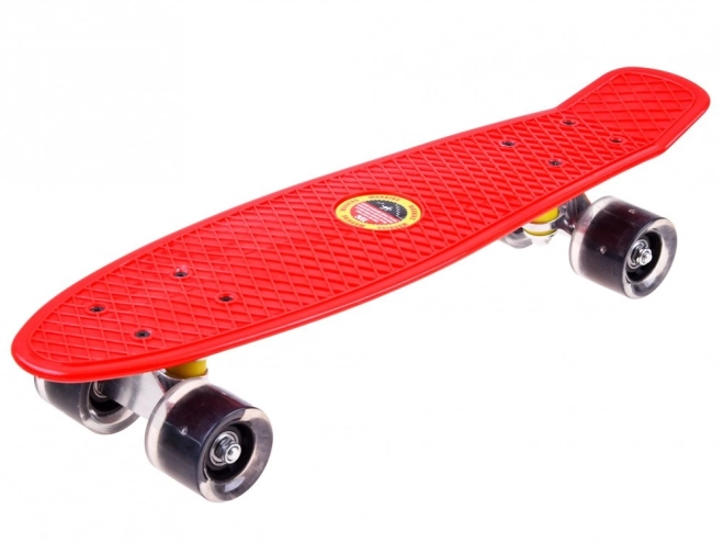 Skateboard med LED-hjul