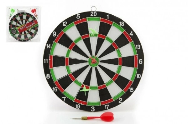 Målskive med dartpile - 28 cm