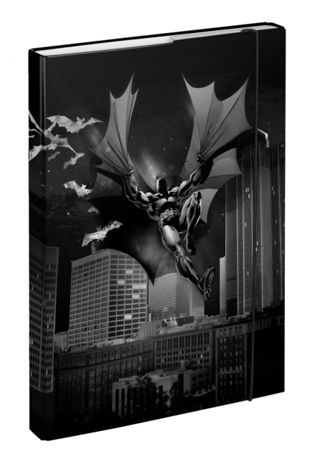 BAAGL Mapper til skoleskrivemapper A4 Batman Dark City