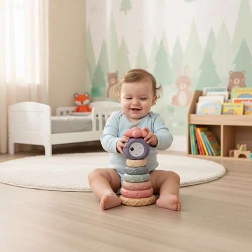 Bygning af tårne og udvikling af motorik