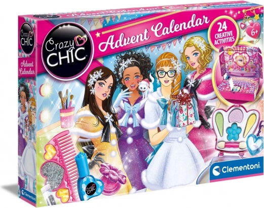 Clementoni Crazy Chic adventskalender Lovely Time