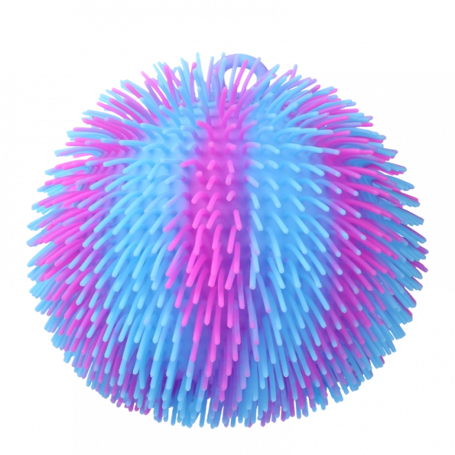 Antistress pufferbold med lys 18 cm