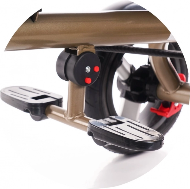 CHIPOLINO Tre-hjulet cykel til tvillinger 2Play Obsidian