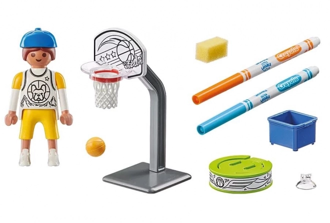 Playmobil Color Skater med basketball