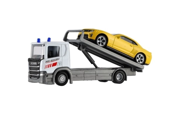 Welly Scania P320 bjærgningskøretøj og bil