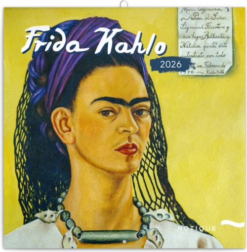 Noteskalender Frida Kahlo 2026