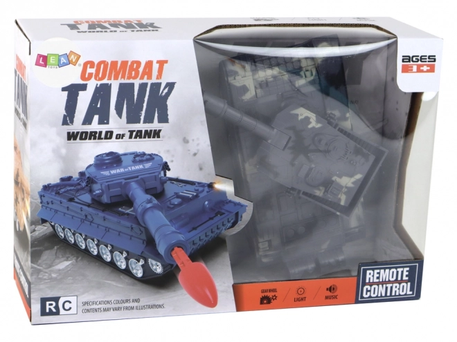 Sjov militærc RC-tank til børn