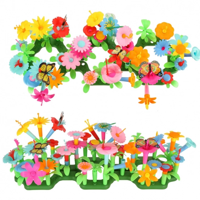 Kreativt byggesæt blomsterhave
