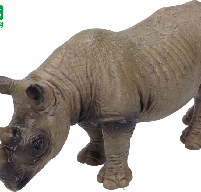 Afrikansk næsehornsfigur 13 cm
