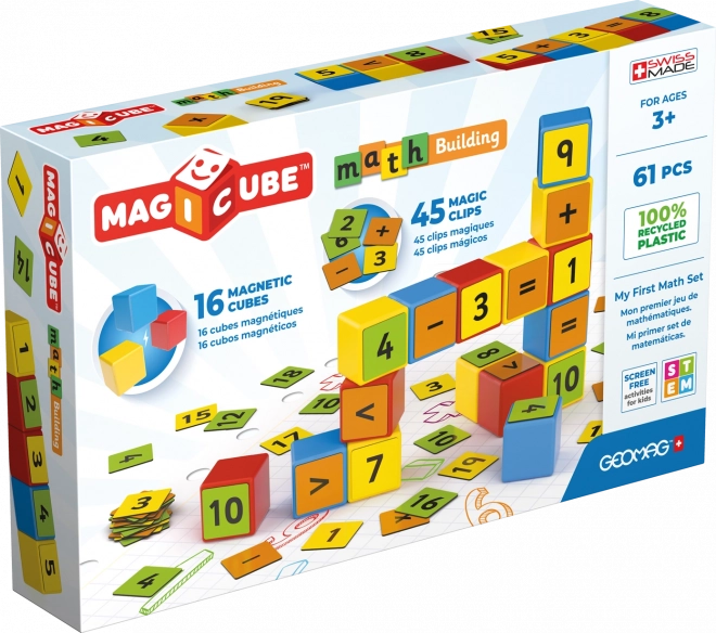 Geomag Magicube Matematik 61 stykker