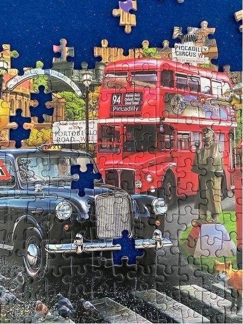 Puzzle London Calling 1000 brikker