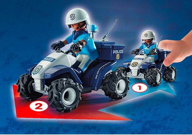 City Action Politiets hurtige quad