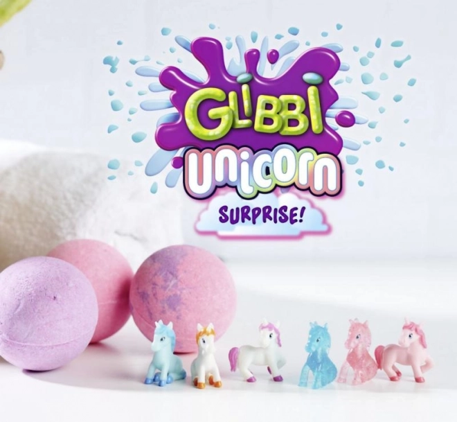 Glibbi Unicorn vandbombe med overraskelse