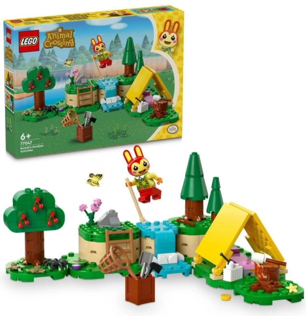 Lego Animal Crossing udendørs sjov med Bunnie – camping-sæt til børn