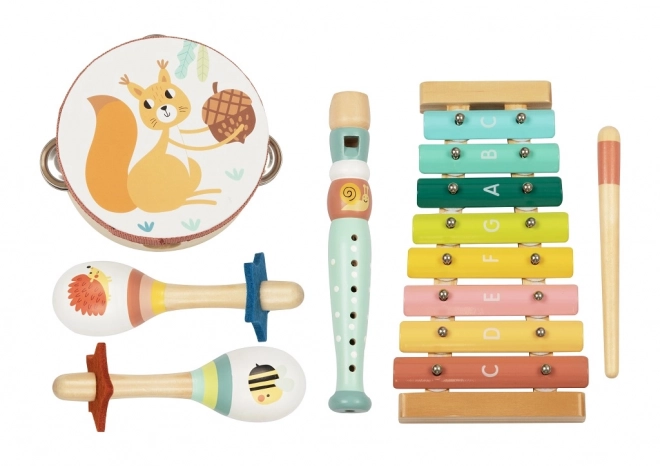 2Kids Toys Musik Sæt Skovdyr