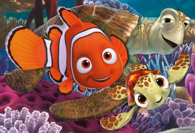 RAVENSBURGER Puslespil Find Nemo 2x12 brikker