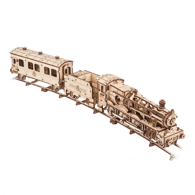Ugears 3D træ mekanisk puslespil Harry Potter Hogwarts Ekspres