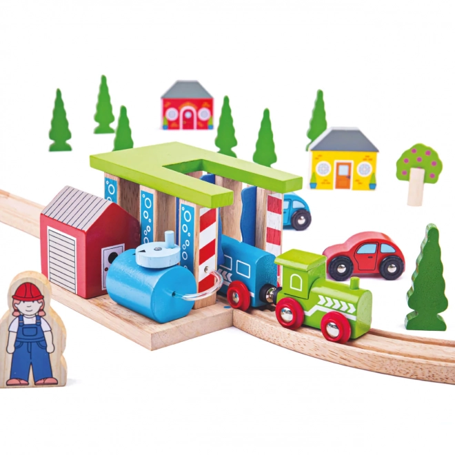 Rengøringsstation til tog
