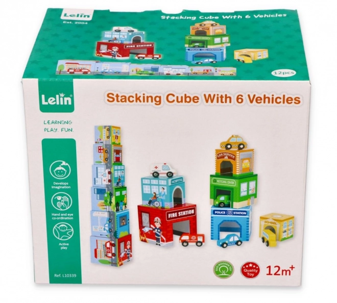 Lelin Pyramide Garage til biler