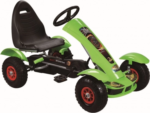 Pedaldrevet gokart grøn