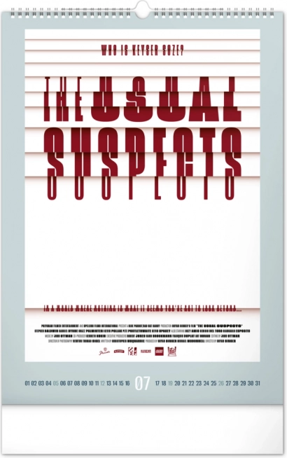Vægkalender Alternative Filmplakater 2026