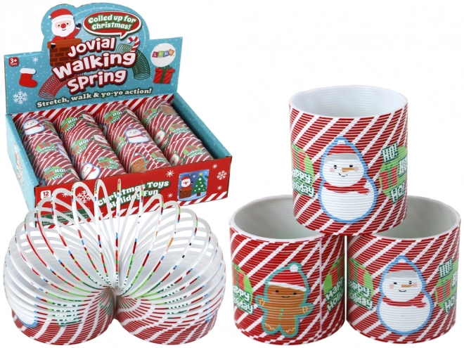 Cult Spring Hvid Rød Julemotiv Afslapning 6 CM
