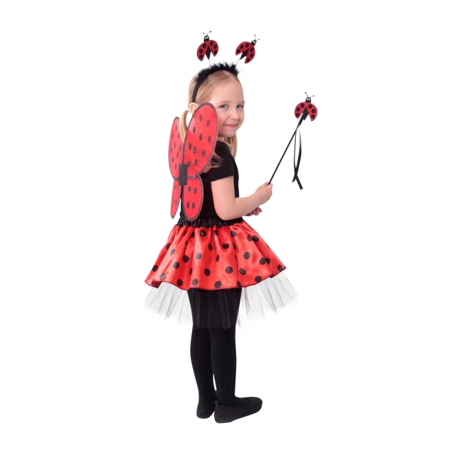Børnekostume mariehøne
