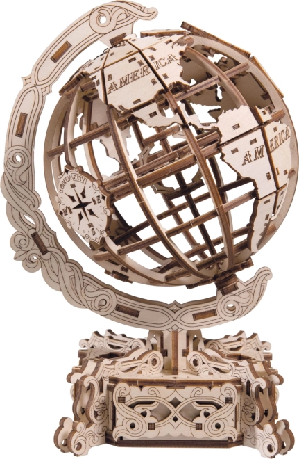 Wooden City 3D puslespil Globus 231 dele
