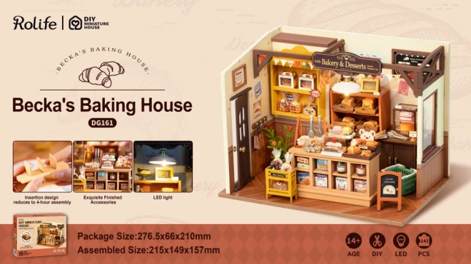 Miniature Bageri Becka fra Rolife