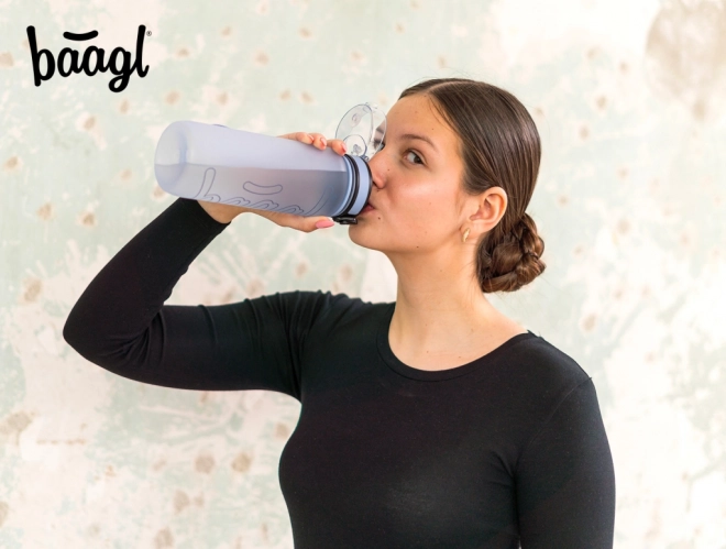 BAAGL Tritan-flaske til drikke Dust Blue, 800 ml