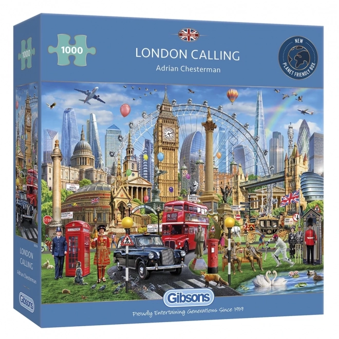 Puzzle London Calling 1000 brikker