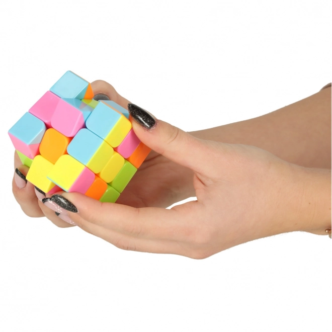 Puslespil kube 3 x 3 neon