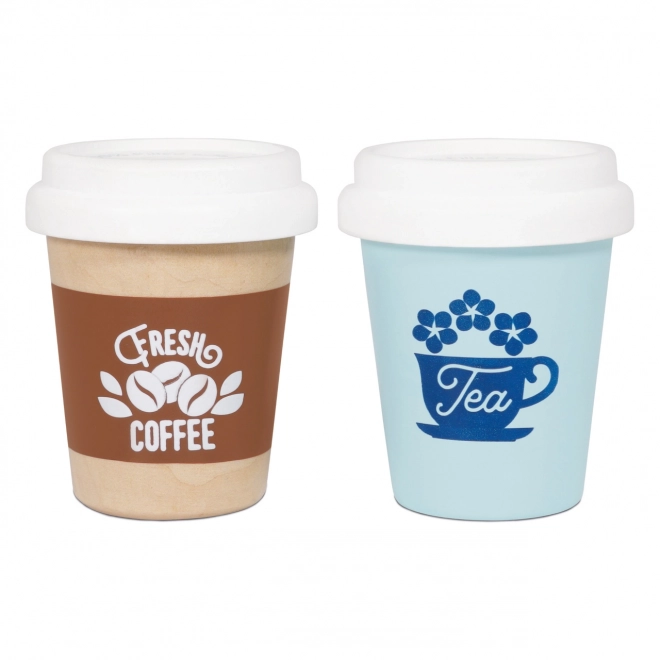 Le Toy Van Kaffe og Te at tage med 2 stk